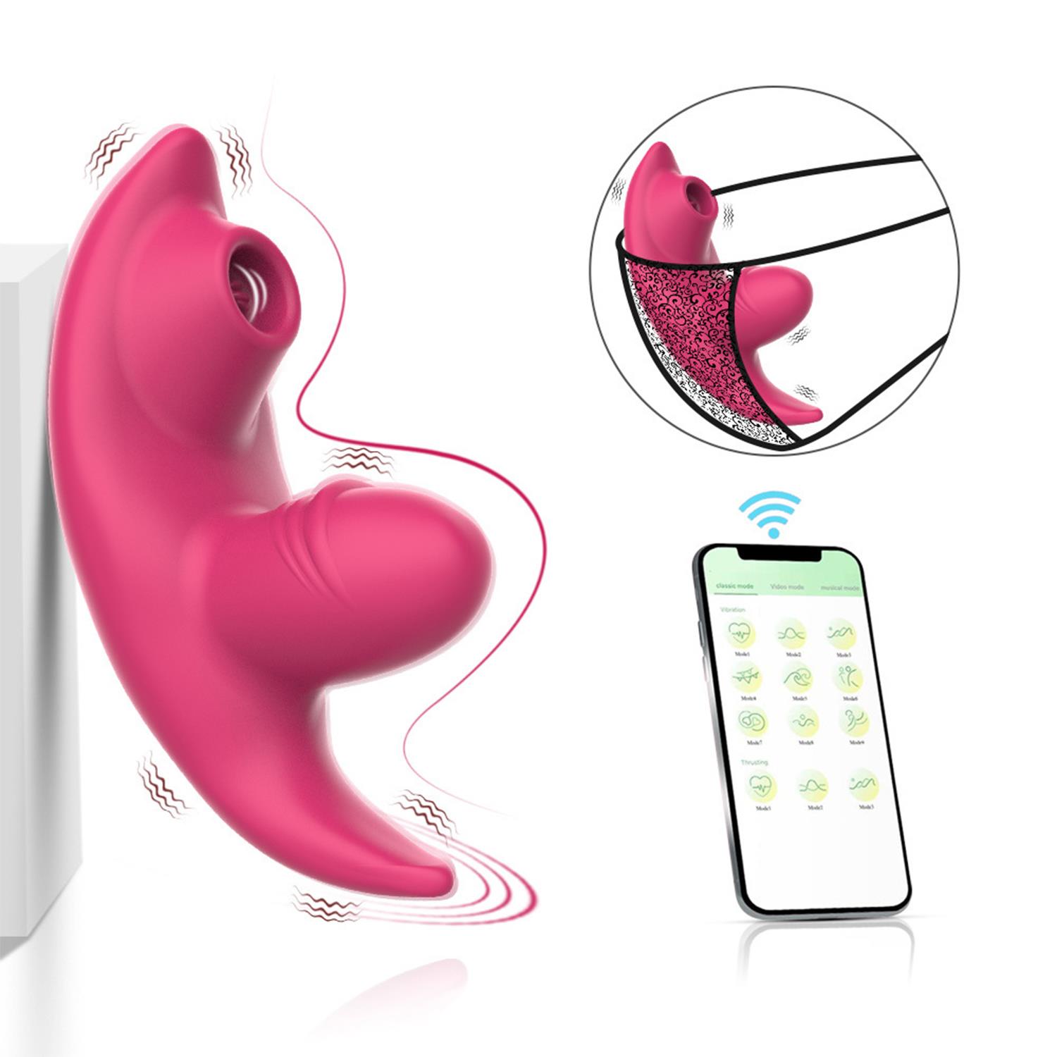 akilli-telefon-uyumlu-manyetik-sarjli-cift-motorlu-vibrator-rose-g-noktasi-ve-klitoris-uyarici-4540 Akıllı Telefon Uyumlu Manyetik Şarjlı Çift Motorlu Vibratör Rose – G Noktası ve Klitoris Uyarıcı - Görsel 1