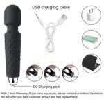 Bükülebilir Başlıklı Wand Vibratör Siyah - Görsel 2