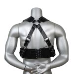 Erkek Deri Göğüs Harness Omuz ve Göğüs Aksesuarı - Görsel 2