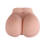 Gerçekçi File Desenli Kalça Mastürbatör – Çift Kanallı, 950 Gram, 16×15.5×9.5 cm - Görsel 2