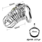 Metalik Penis Kilidi 50mm - Görsel 2