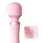 Modern Isıtmalı Wand Vibratör Pembe - Görsel 2