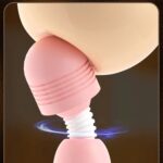 Modern Masaj Wand Vibratör Pembe - Görsel 5