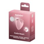 Satisfyer Cutie Heart Emişli Vibratör Rose - Görsel 5