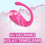 Telefon Kontrollü Klitoris Uyarıcılı Vibratör - Görsel 5