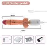 Uzaktan Kumandalı Hareketli Dildo Vibratör - Görsel 2