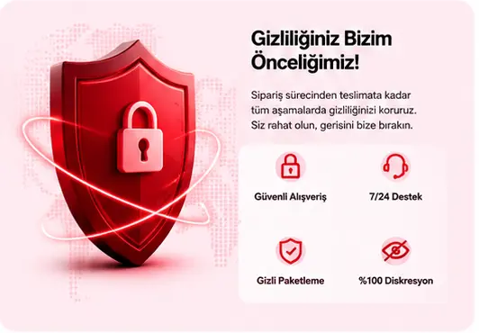 Gizliliğiniz bizim önceliğimiz güvenlik görseli